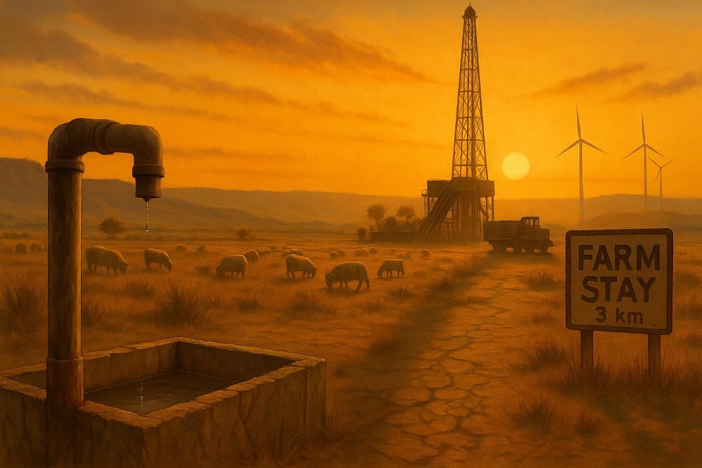 Balancing fracking and farming in the southern karoo