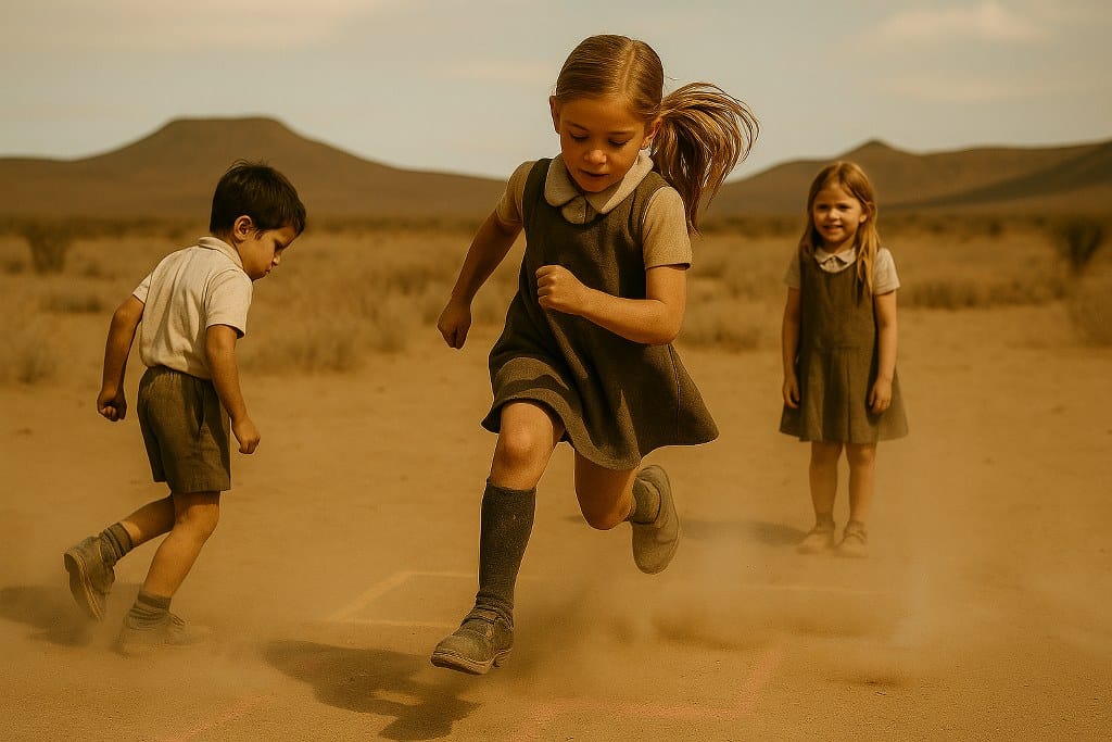 How farm schools and dusty playgrounds shape childhood in the Karoo