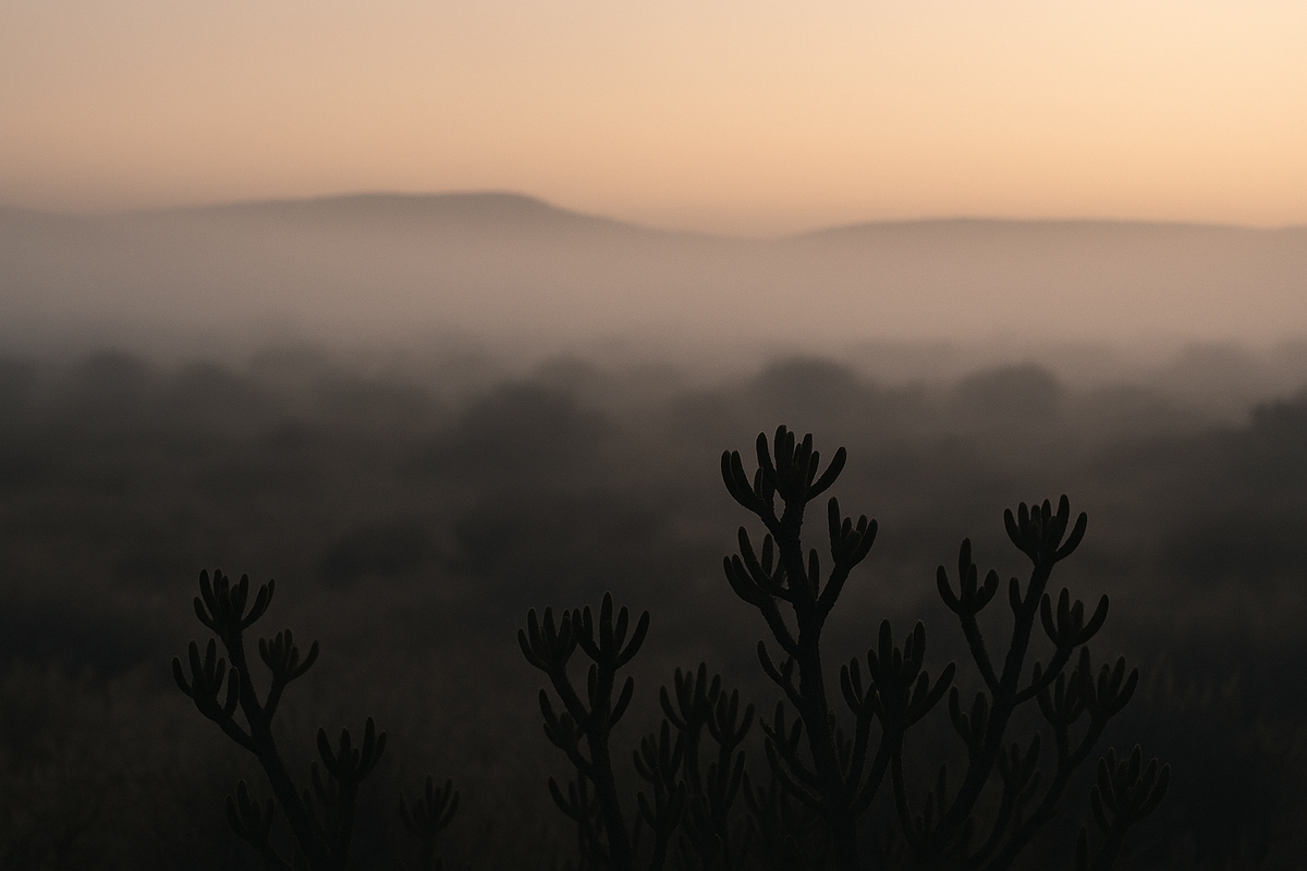 The plants that drink fog