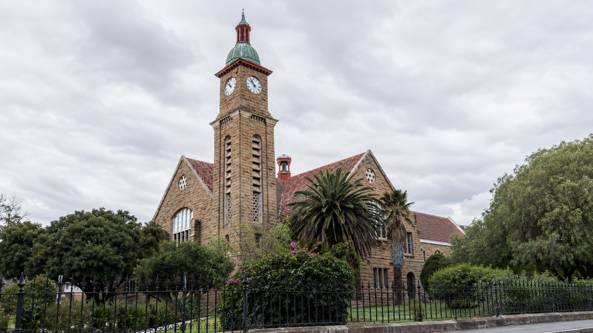 The town built around a monthly journey to church