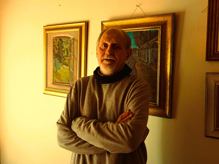 Ghost light: Tim Quirke paints at the edge of the old and the new