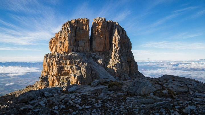 The mountain that watches over Ladismith