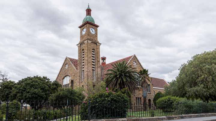 The town built around a monthly journey to church