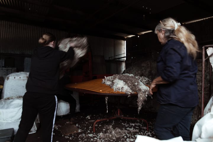 The businesses built around a farm, without owning one